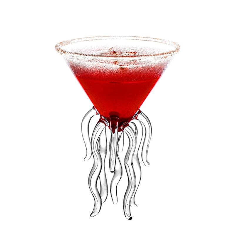 Octopus Martini Glass Set