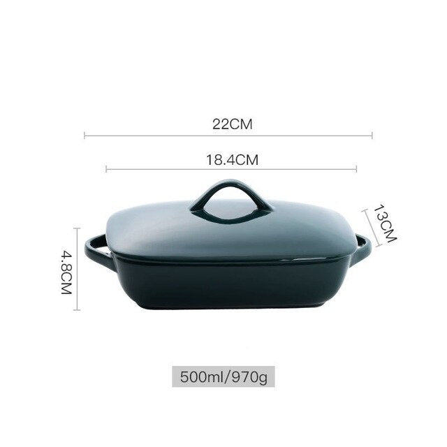 Ceramic Baking Oven Dish Beauly (4 Colors)