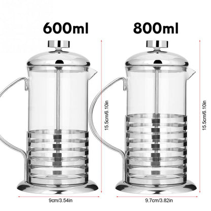 French Press Coffee Pot Sena (2 Sizes)