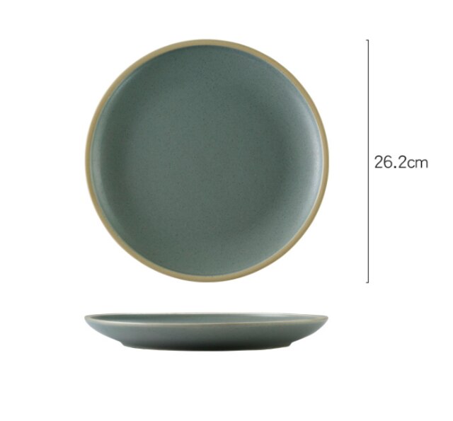 Ceramic Plates Clovelly (3 Colors and 2 Sizes)