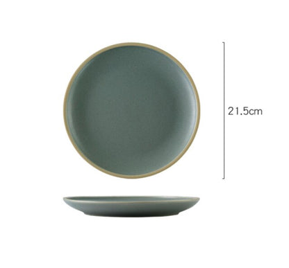 Ceramic Plates Clovelly (3 Colors and 2 Sizes)