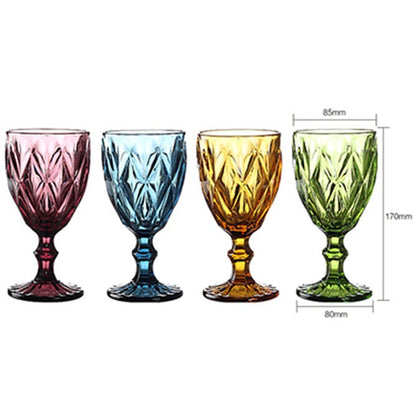 Set Wine Glass Multicolor Columbia