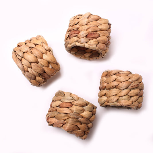 Straw Napkin Rings Set Bulnes