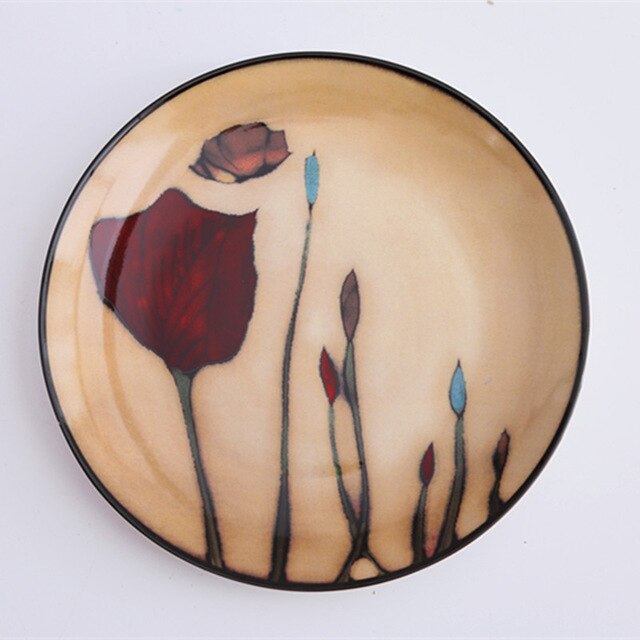 Ceramic Round Dish Adda (3 Models)