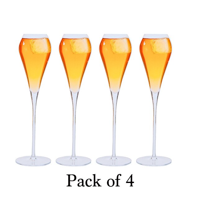 Set Champagne Flute Glass Lowa