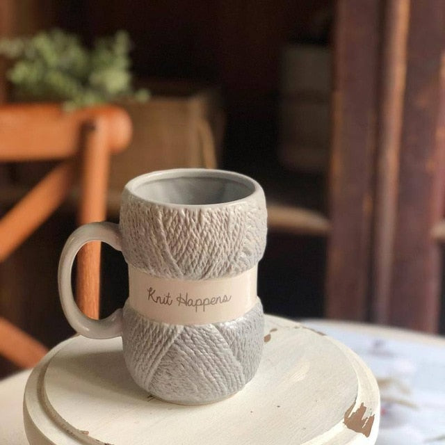 Wool Ceramics Mugs K2 (5 Colors)